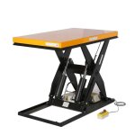 Axess industries table �l�vatrice �lectrique - charge 2000 kg dim. plateau lxp 1300 x 1000. . .