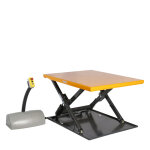 Axess industries table �l�vatrice �lectrique extra - plate - charge 1000 kg alimentation 220 v