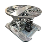 Axess industries table lvatrice manuel rotative  niveau constant inox 304 type de plateau. . .