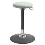 Axess industries tabouret ergonomique pivo coloris gris - vert