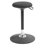 Axess industries tabouret ergonomique pivo coloris noir