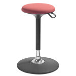 Axess industries tabouret ergonomique pivo coloris rouge
