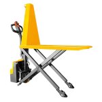 Axess industries transpalette �lectrique haute lev�e avec mise � niveau constant