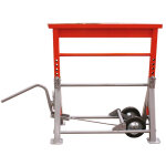 Axess industries tr�teau de s�curit� pour semi - remorques