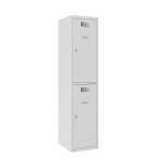 Axess industries vestiaire multicases 2 cases superposes - larg. 400 mm nbre de colonnes 2. . .
