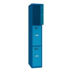 Axess industries vestiaire casier multicases 3, 6, 9 ou 12 cases - larg. 300 mm nbre de. . .
