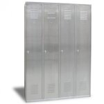 Axess industries vestiaire en inox industrie propre nbre de casiers 2 fermeture  moraillon