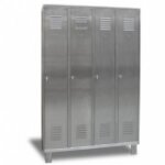 Axess industries vestiaire en inox industrie propre sur pieds nbre de casiers 1 fermeture. . .