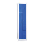 Axess industries vestiaire en l - largeur 300 mm nbre de colonnes 1 fermeture � serrure �. . .