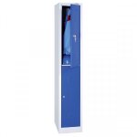 Axess industries vestiaire multicases 2 cases superposes - l 300 mm grande hauteur nbre de. . .