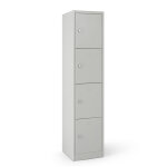 Axess industries vestiaire multicases 4 cases superpos�es standard - larg. 400 mm fermeture. . .