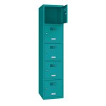 Axess industries vestiaire casier multicases 5, 10 ou 15 cases - larg. 400 mm nbre de. . .