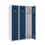 Axess industries vestiaire industrie salissante nbre de colonnes 3 fermeture  clef
