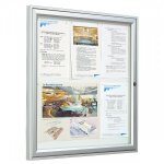 Axess industries vitrine d'ext�rieur discr�te - epaisseur 30 mm