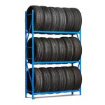 Axess industries rack l�ger porte pneus module suivant haut. 2400 mm long. 1000 mm