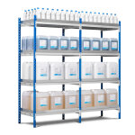 Axess industries rayonnage de rtention universel bacs acier module dpart long. 1000 mm . . .