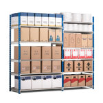 Axess industries rayonnage tubulaire universel module suivant long. 1250 mm prof. 600 mm