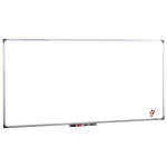 Axess tableau magntique blanc laqu dim. 120 x 210 cm matire cadre aluminium