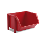 Bac � bec alimentaire gerbable gilac 18 l - 425x525x315 coloris rouge