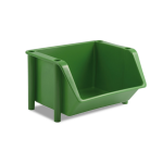 Bac � bec alimentaire gerbable gilac 18 l - 425x525x315 coloris vert