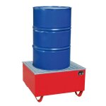 Bauer bac de r�tention acier - capacit� de r�tention 205 litres
