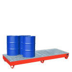 Bauer bac de r�tention acier - capacit� de r�tention 254 litres