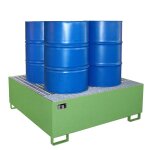 Bauer bac de r�tention acier - capacit� de r�tention 885 l