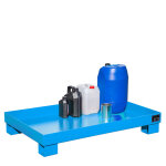 Bauer bac de r�tention en acier pour bidons volume de r�tention 104 l r�f. . . .