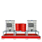 Bauer bac de r�tention acier surface de soutirage pour cuves capacit� stockage 3. . .