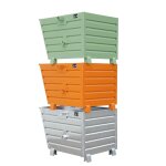 Bauer benne basculante � palonnier type bsk volume 550 l
