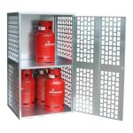 Bauer box abri pour bouteilles de gaz - ventilation naturelle nbre de bouteilles. . .