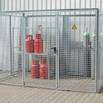 Bauer box pour bouteilles de gaz gfc - m sans toit nbre de bouteilles de gaz 32 . . .