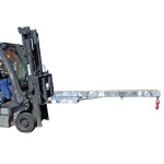 Bauer potence de levage �conomique � 3 niveaux charge en position 1 1000 kg . . .