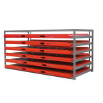 Bauer rack � tiroirs type kbr dim. lxpxh 2240 x 1050 x 1580 mm