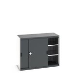 Bott armoire � portes coulissantes cubio - hauteur 1000 mm larg. 1300 mm prof. . . .