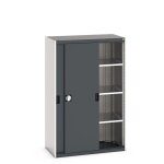 Bott armoire � portes coulissantes cubio - hauteur 1600 mm larg. 1050 mm prof. . . .