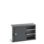 Bott armoire � portes coulissantes cubio - hauteur 800 mm larg. 1300 mm prof. . . .