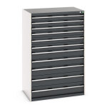 Bott armoire � tiroirs cubio - hauteur 1600 mm larg. 1050 mm prof. 750 mm . . .