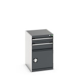 Bott armoire � tiroirs cubio - hauteur 800 mm larg. 525 mm prof. 650 mm nbre. . .