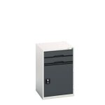 Bott armoire � tiroirs verso - hauteur 800 mm larg. 525 mm nbre de tiroirs 2 + . . .
