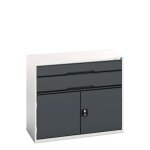 Bott armoire � tiroirs verso - hauteur 900 mm larg. 1050 mm nbre de tiroirs 2. . .