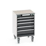 Bott caisson mobile cubio 4 ou 5 tiroirs - hauteur 785 / 790 mm larg. 525 mm . . .