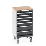 Bott caisson mobile cubio 5 � 7 tiroirs - hauteur 985 / 990 mm larg. 525 mm type. . .