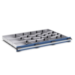 Bott kit s�parateurs tiroirs - hauteur 75 mm nbre de compartiments 23