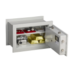 Coffre - fort  emmurer - serrure  cl hartmann volume 20 l dim. ext. . . .