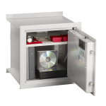 Coffre - fort encastrable - serrure � cl� hartmann wb volume 36 l nbre. . .