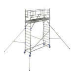 Echafaudage roulant en alu - totem 2 box 250 tubesca - comabi nbre de. . .