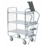 Ergobjorn chariot pr�parateur de commande � grilles lat�rales nbre de plateaux 3 . . .