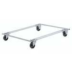 Ergobjorn plateau roulant pour demi palettes type de roues 2 piv. et 2 fix. mati�re. . .