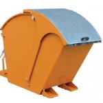 Florian eichinger benne basculante avec couvercle bomb volume 750 l finition peinte